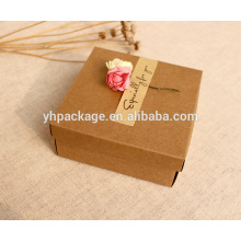 Customized handmade superior quality kraft gift box